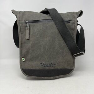 Travelwell Fender Canvas Crossbody Messenger Bag Eco Friendly Sustainable